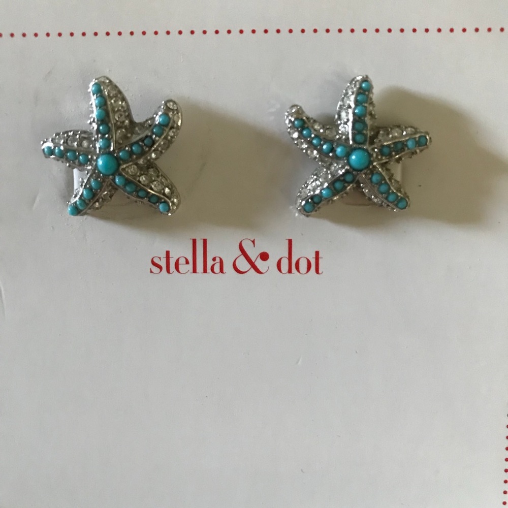 Stella & Dot Starfish Earrings